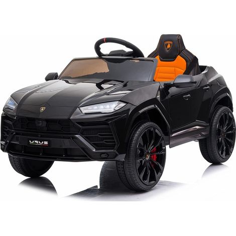 Macchina Elettrica per Bambini 12V con Licenza Lamborghini Urus Nera (1/5)