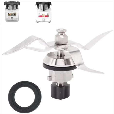 Couteau De Mixage - 1 Pièce - Acier Inoxydable - Compatible Monsieur Cuisine Connect Et Smart (1/5)