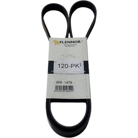 6pk1478 cinghia poly-v alternatore servizi marca flennor (1/4)
