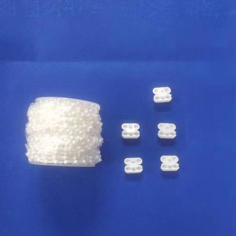 127mm Vertical Blind Accessory Set, Venetian Blind Bottom Chain, 20m Beaded Buckles, 5 Curtain Accessories (1/5)