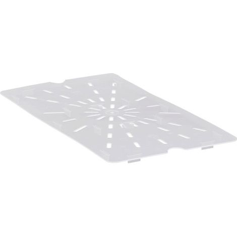 Égouttoir GN 1/1 - 32.5 x 53 cm - Translucide - Lot de 6 - Cambro