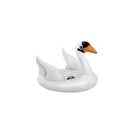 CIGNO GONFIABILE CAVALCABILE  +3 ANNI  cm.130x102x99  peso kg.1,95 (57557)    INTEX