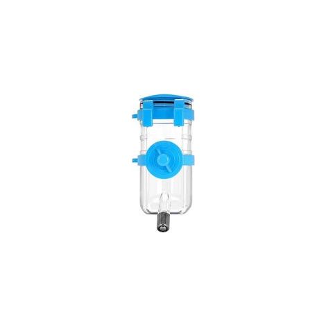 Chien Crate Bouteille D'eau Suspendus Pet Chiot Bouteille D'eau Chat Eau Potable Fontaines Pour Cage Portable Chien Distributeur D'eau Avec Alimentation Automatique Wa (1/3)