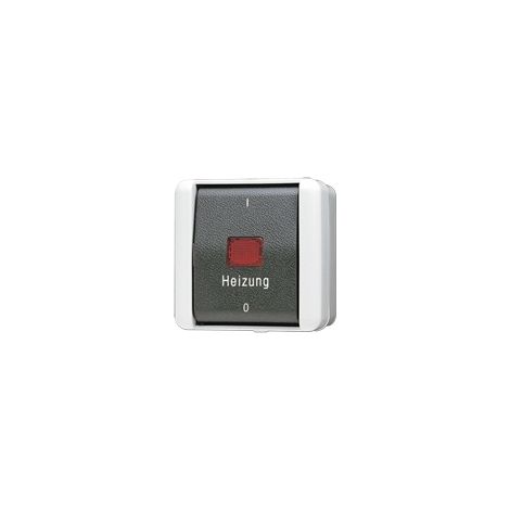 Interruttore riscaldamento Jung 802 hw 250V 10A 2 poli
