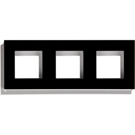 Schwarzer 3-Feld-Glasrahmen für das RTX SH-System (1/4)