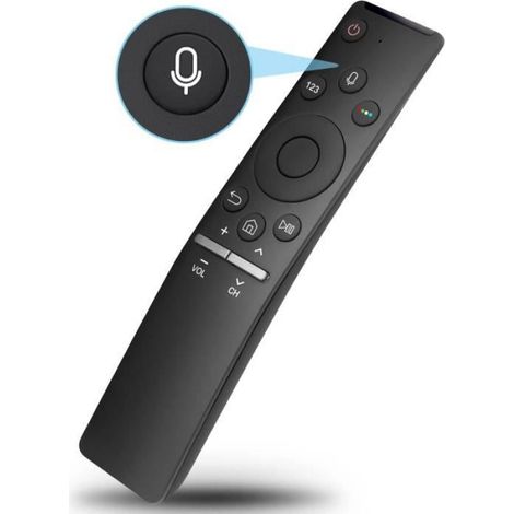 Télécommande Universelle - Compatible Samsung Smart TV - Commandes Vocales - Technologie IR et Bluetooth - 1 Pièce