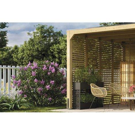Pavillon Cubus natur 295x225 cm