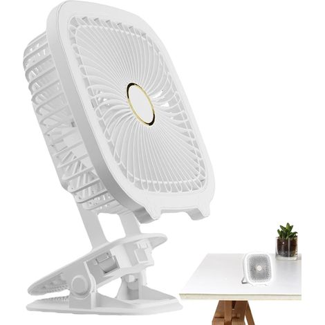 Clip sur ventilateur Ventilateur de table silencieux (1/5)