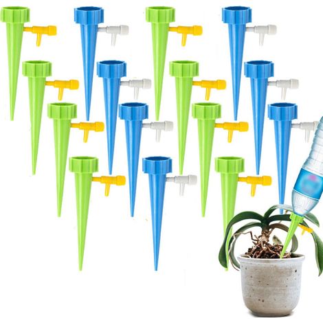 Set di 12 irrigatori automatici regolabili per piante in vaso. (1/5)