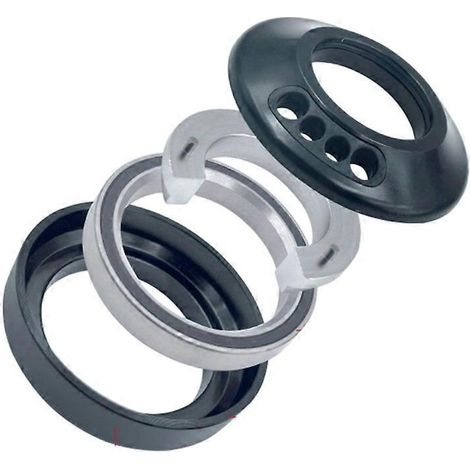 Adaptateur de direction à passage de câbles interne, kit de conversion en aluminium pour cadre de vélo de route/VTT, pièces de vélo A (41,8 mm à 52 mm) (1/5)