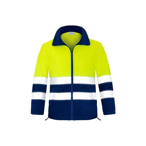 Forro Polar Alta Visibilidad Abierto Bicolor 3051AFAM Talla XL VESIN