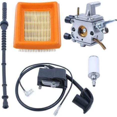 Carburateur - - FS120 FS200 FS250 FS300 FS350 FS400 FS450 FS480 - Remplacement - Filtre à carburant et air (1/5)