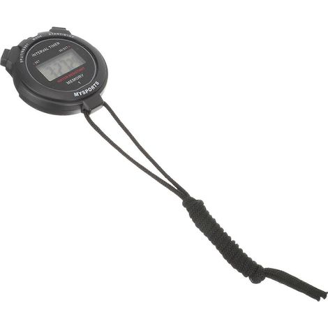 Chronomètre électronique pour sports de plein air et entraînement physique, 7,5 x 6,5 cm, fonctions multiples, lot de 4 (1/5)