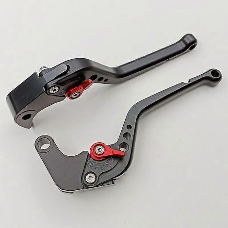 Convient aux motos Suzuki : freins modifiés KATANA, poignées de réglage du klaxon d'embrayage, leviers de frein au guidon (noir 3) (1/5)