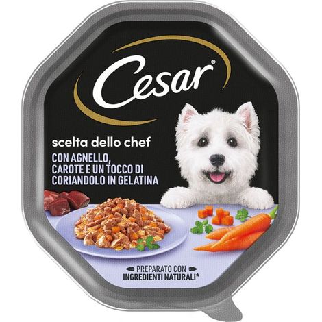 Cesar Cane Scelta dello Chef 150gr Agnello Carote e Coriandolo