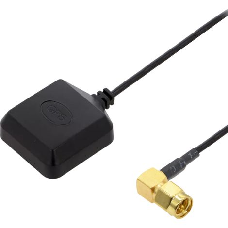 GPS-Antenne L1-Band mit Magnet, 3 m, SMA-RA-Anschluss