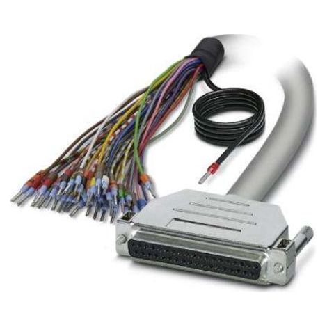 Câble série Sub-D à 37 broches vers Sans connecteur, longueur 1m, Phoenix Contact ( Prix pour 1 )