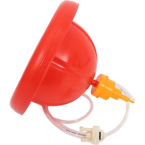 Abreuvoir Automatique pour Poulets Système Abreuvement pour Volailles Mangeoire Étanche avec Réglage De Eau (1/5)