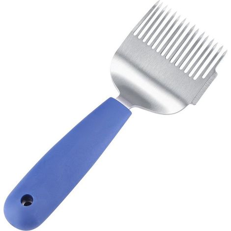 Fourche désintégration abeilles – aiguilles droites acier – poignée plastique – râteau miel – ruche (1/5)