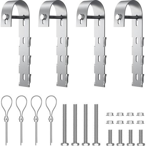 Supports Panneau Solaire Balcon, Kit de Fixation pour Balustrade (1/4)