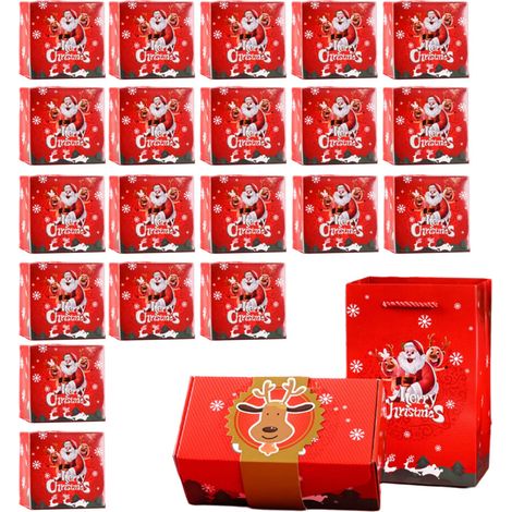 Scatola regalo natalizia pieghevole multiuso -20 A
