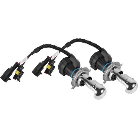Ampoule H4 - Bi-Xenon 55 W - Température De Couleur 6000 K - Pour Feux Avant Hauts Et Bas - Lot De 2