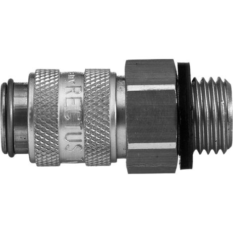 Raccord rapide pneumatique Legris, Filetage femelle vers Femelle 1/4 in Male 16mm 1/4pouces Européen, Profil rectus en ( Prix pour 1 )