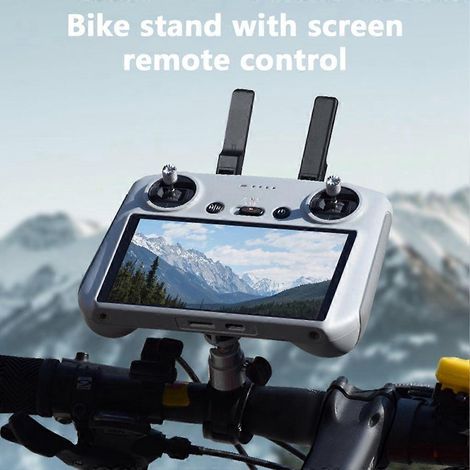 Adaptateur de fixation pour vélo compatible avec la télécommande Air 3 et les accessoires de base de fixation pour trépied (1/4)
