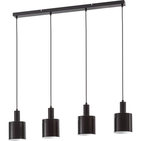 Lindby Lámpara colgante 'Ovelia' en Negro de Metal (1/5)