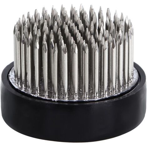 BUNTHAUS Aiguilles en Acier Inoxydable pour Ikebana Rondes avec Protège-Pointe Outil de Jardinage pour Arrangement Floral 35mm