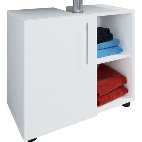 Armadio sottovento in legno Flandu lll porta girevole 51x60x30 - VCM