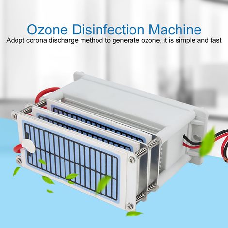 Générateur d'ozone 18g intégré puce anti-humidité assainisseur d'air pour sèche-linge et réfrigérateurs 110V/220V (1/5)