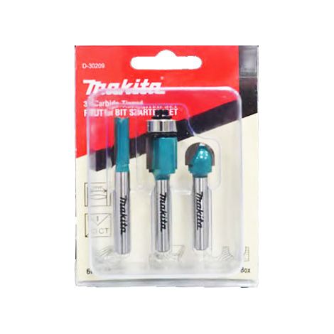 Coffret de forêts pour le bois Makita 3 unités