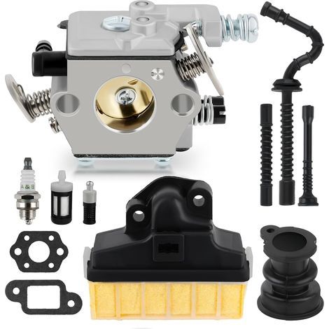 Carburateur pour Stihl MS210 MS230 MS250 021 023 025 Carbure à chaînes Remplacez le carburateur Walbro WT286 par le filtre à air 1123 160 1650 pour Stihl MS210 MS230 MS250 (1/5)