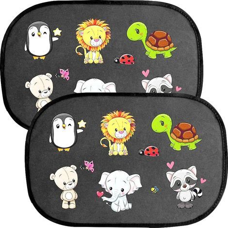 Sonnenschutz fürs Auto (Baby/Kind) – UV-Schutz, saugfußfrei, einfach zu montieren, Sonnenschutz für Babys, Sonnenschutz fürs Auto – 2 Stück – Fei Yu (1/5)
