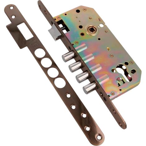 AMIG  Serrure encastrée  101 BASE  50/85  Acier  Vieilli (1/5)