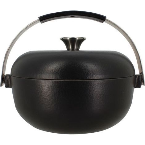 OGOLIVING OLAF COCOTTE 24 CM FONTE NOIR AVEC ANSE 7930205 (1/5)