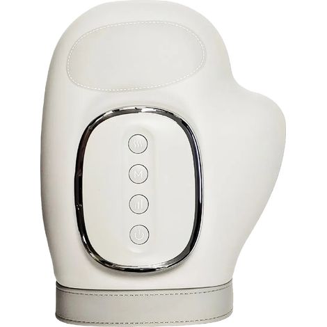 Handmassagegerät, Luftkompression, Vibrationstherapie, Weiß (1/2)