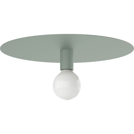 LUMICOM  NINA Plafoniera, 1X E27, max 42W, metallo, verde iceberg, D.40cm