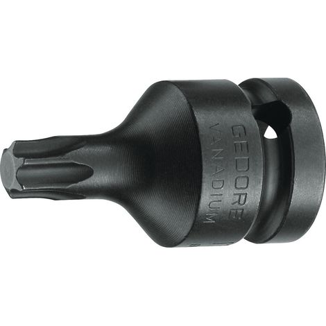 Clé à douille pour tourne-à-foret ITX K 19 1/2 pouce, clé de 5,52 mm SW, T 30, longueur 47 mm