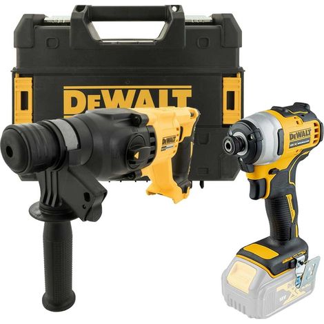 Dewalt DCK2023 18v XR Cordless Kit - DCF787 Impact DCH133N SDS Drill Bare Tools (1/5)
