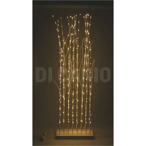 Rami luminosi 200x40 cm 40 LED bianco caldo