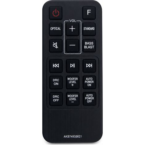 Télécommande pour Barre de Son Compatible LG AKB74935621, Sans Configuration (1/5)