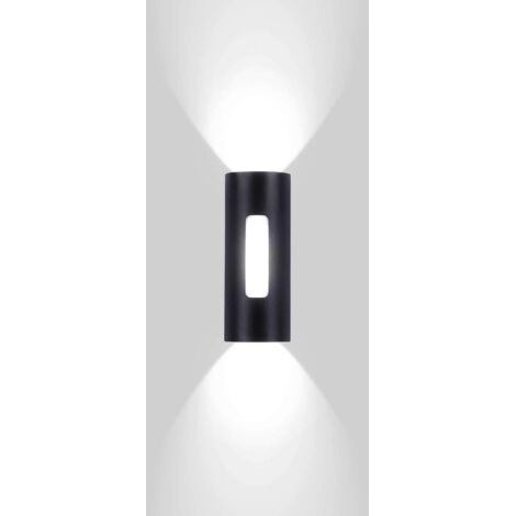 18W Applique Murale Extérieure LED Étanche IP65 Lampe Murale Extérieure en Métal Moderne Lumière Extérieur/Intérieur Pour Cour Jardin Terrasse Proche Mur Patio Villa Couloir Blanc froid (1/5)