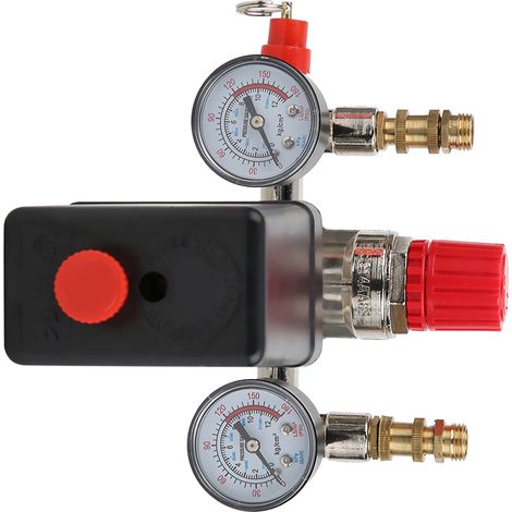 Luftkompressorpumpen-Schalter-Druckregler-Kit für Bama-Halterung (1/5)