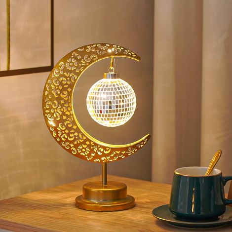 Lampe de bureau en fer forgé, lampe de bureau élégante et résistante, idéale pour décorer votre bureau ou votre espace de travail (1/5)