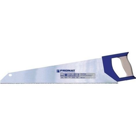 Hoja de sierra de mano L.450mm 7 ZpZ dientes universales PROMAT