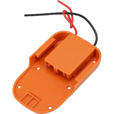 Akkuadapterbasis für RIDGID 18V und AEG 18V Lithium-Ionen-Akkugeräte, 12AWG Hochleistungskabel, ABS-Material, 18V-Anschluss. (1/5)