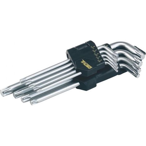 TRIUSO SET CHIAVI PIEGATE TORX T10-T50 9PZ