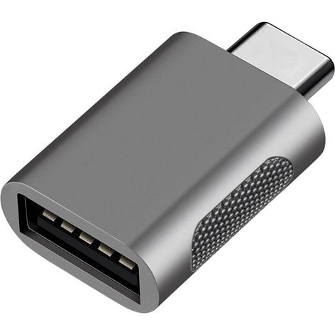 Adaptateur USB 3.1 vers USB C, transfert à grande vitesse, USB C mâle vers USB fem, adaptateur Thunderbolt 3 Type C vers USB, support OTG, pour MacBook Air/Pro/iPad Pro